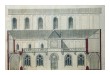 A pannonhalmi templom és a kerengő déli homlokzatának felújítási terve